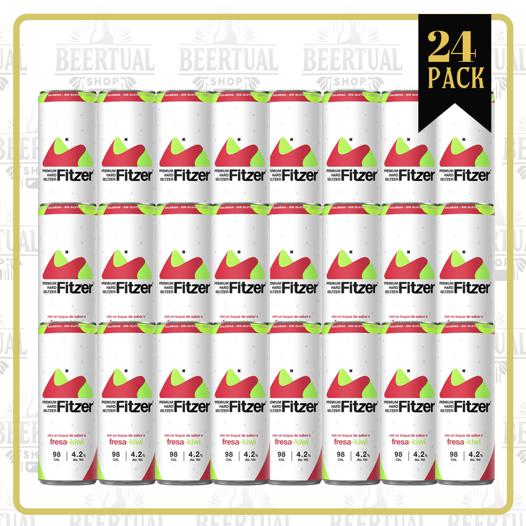 Fitzer Hard Seltzer Fresa Kiwi (24 Pack)