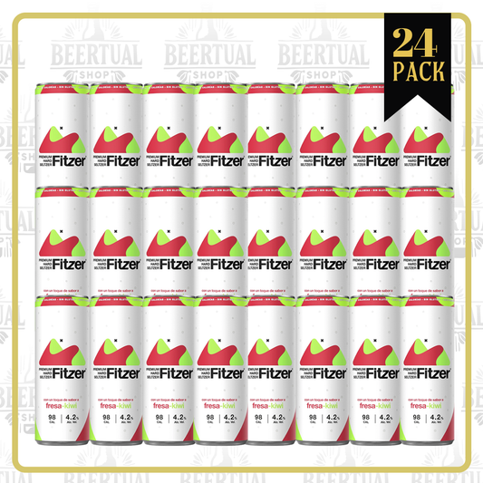 Fitzer Hard Seltzer Fresa Kiwi (24 Pack)