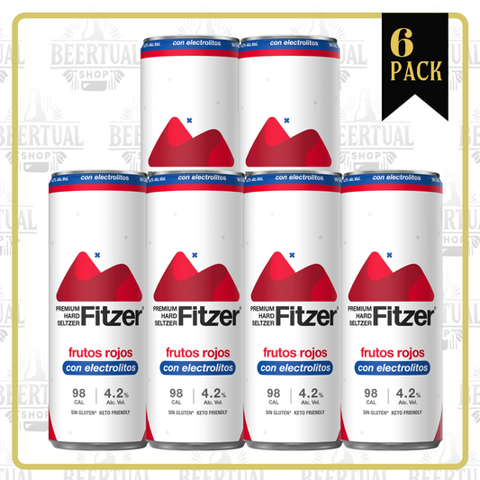 Fitzer Hard Seltzer Frutos rojos (6 Pack)