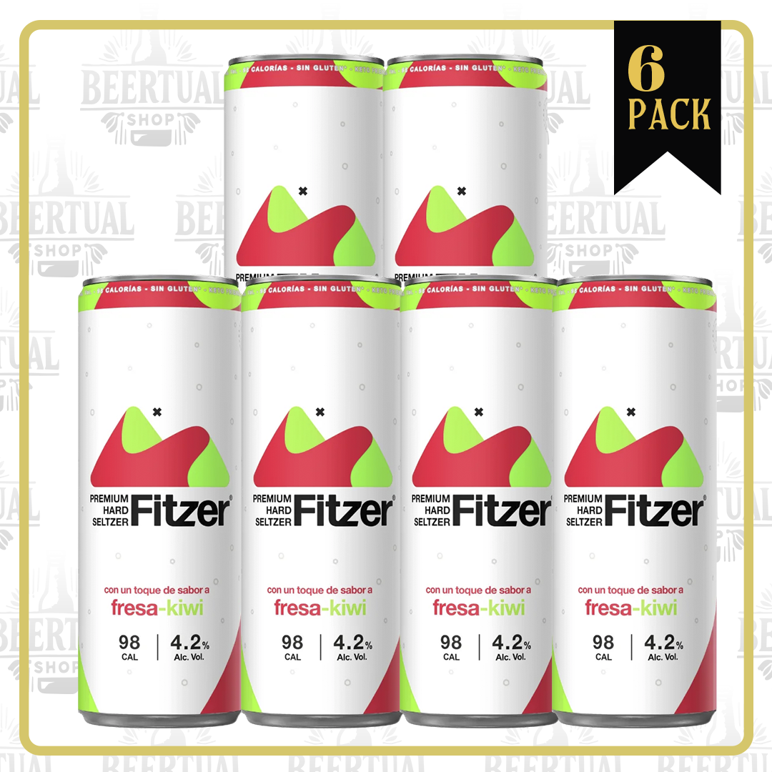 Fitzer Hard Seltzer Fresa Kiwi (6 Pack)