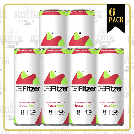 Fitzer Hard Seltzer Fresa Kiwi (6 Pack)