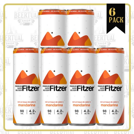 Fitzer Hard Seltzer Mandarina (6 Pack)