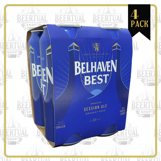 Belhaven Best Lata 440ml ( 4 Pack )