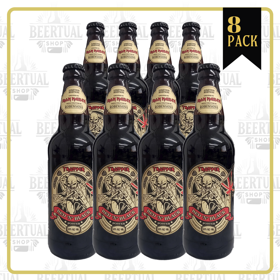 Trooper Red n Black 500ml (8 pack)